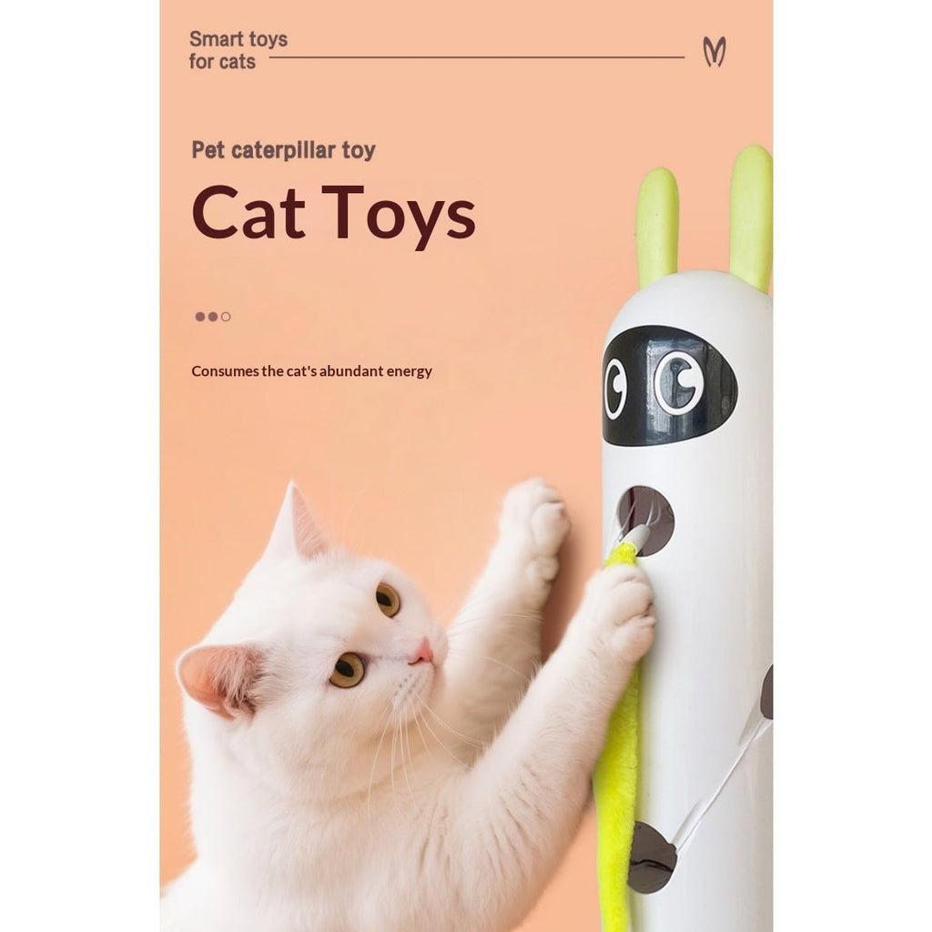 Interactive Electric Self-Play Cat Teaser Wand