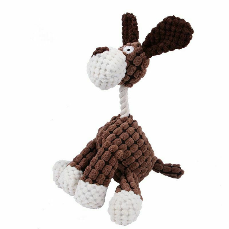 Puppy Chew Squeaker Squeaky Plush Sound Toys Clean Teeth