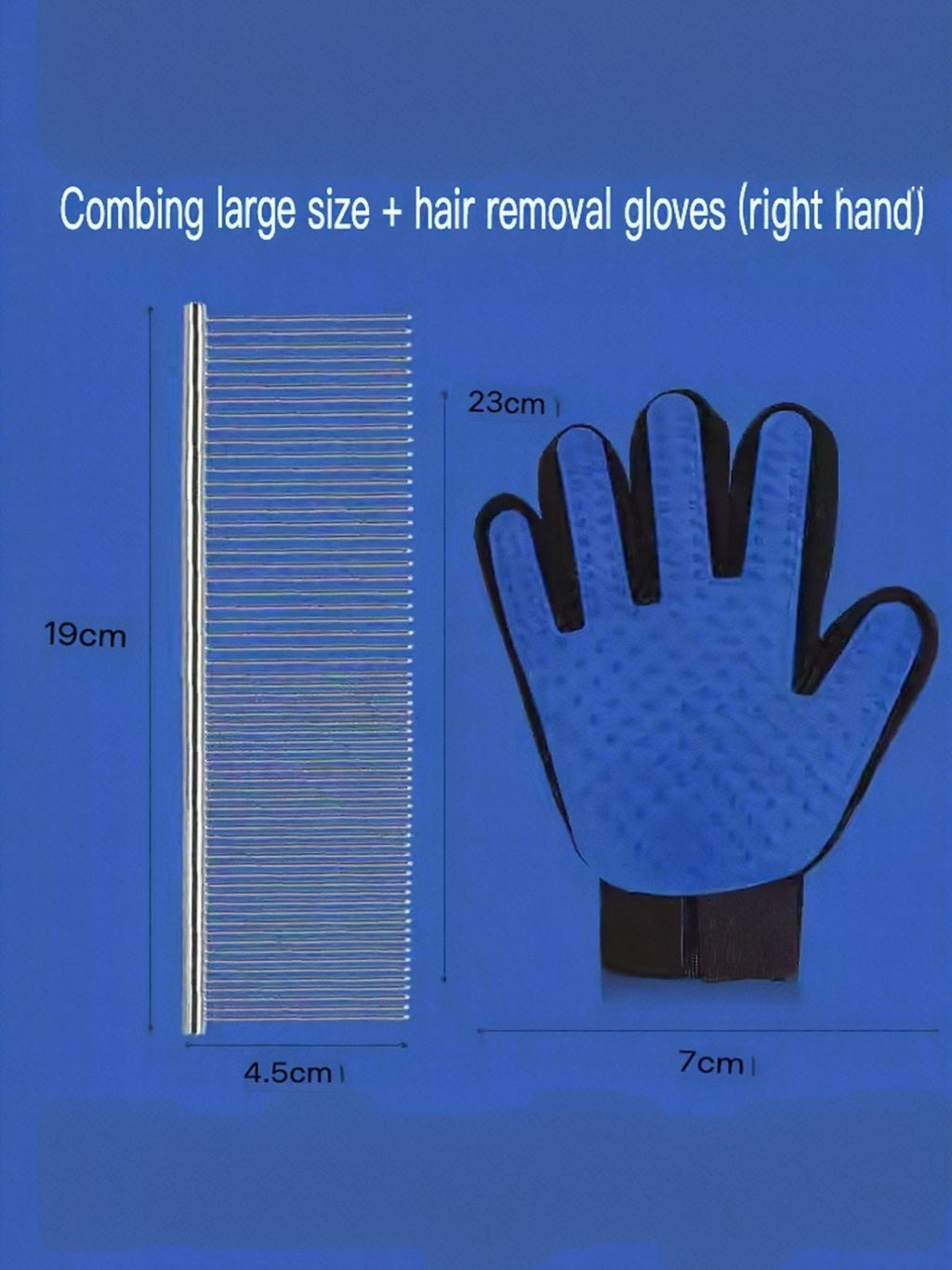 Stainless Steel Pet Grooming Comb