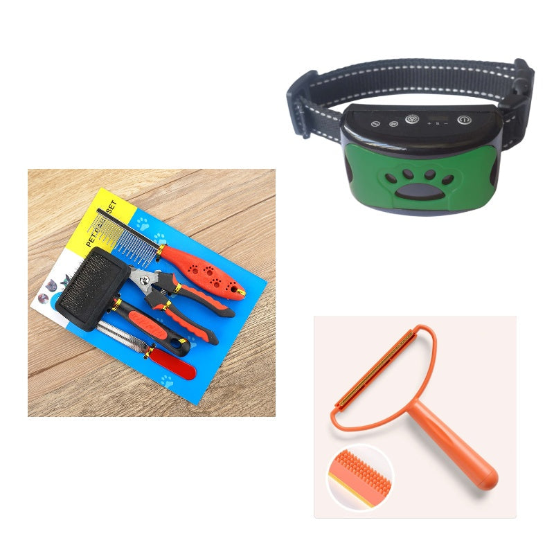 Dog Training Collar Waterproof, Remote Control, Rechargeable, With Shock Vibration Sound