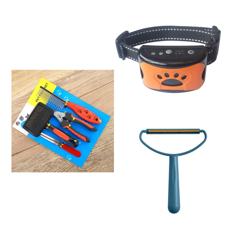 Dog Training Collar Waterproof, Remote Control, Rechargeable, With Shock Vibration Sound