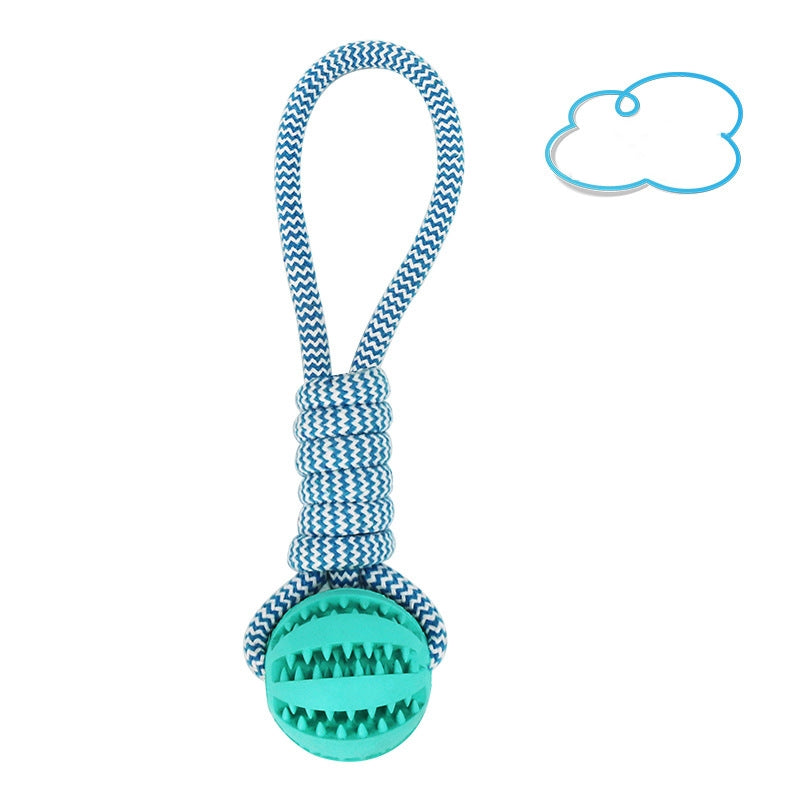 Interactive Treat Rope Bite Resistant Pet Tooth Cleaning