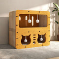 3-in-1 Cat House, Bed & Scratch Post