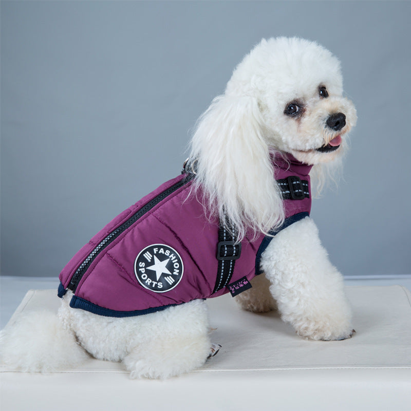 Winter Warm Dog Hooded Coat