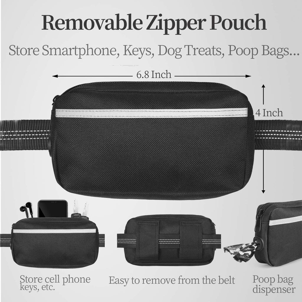 Multifunctional Dog Leash Waist Bag Pet Set For Walking And Running