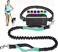 Dog Running Leash Set Reflective Night Running Waist Bag