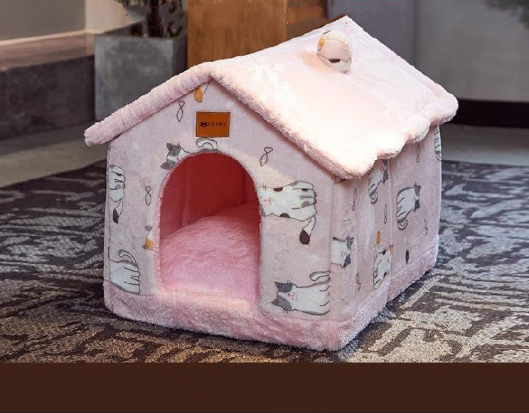 Foldable House Winter Dog Villa