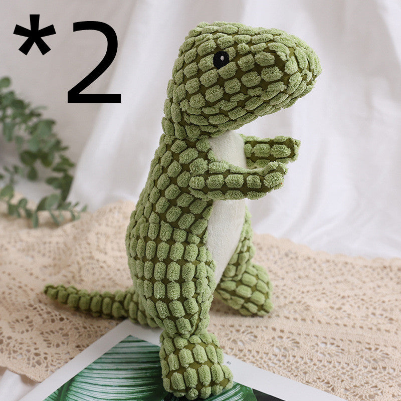 Bite Resistant Plush Sounding Toy Dinosaur