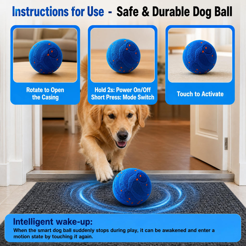 Interactive Ball, Automatic Interactive Dog Ball