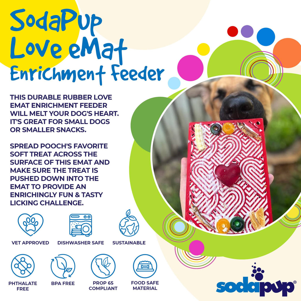 Enrichment Lick Mat for Dogs and Cats