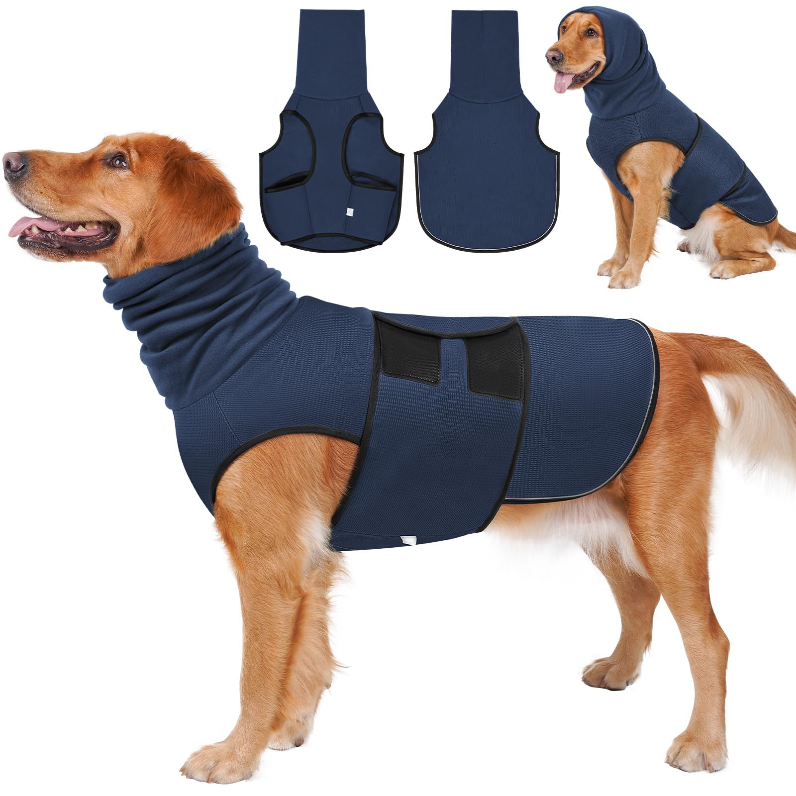2-in-1 Dog Anxiety Vest With Hood