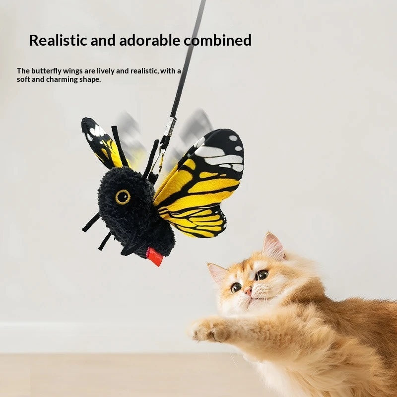 Simulation Butterfly Automatic Cat Teaser