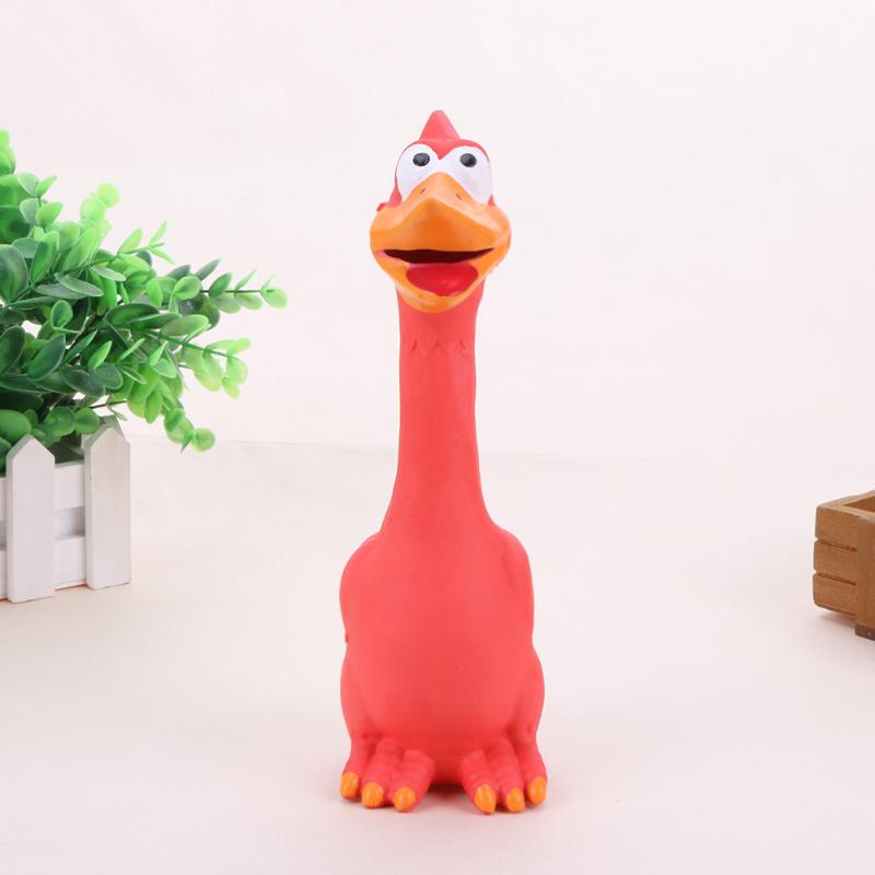 Screaming Chicken Sounding Bite Resistant Toys