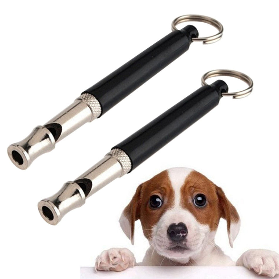 1Pcs Dog Cat Training Obedience Black Whistle Ultrasonic Supersonic Sound Pitch Quiet Trainning Whistles