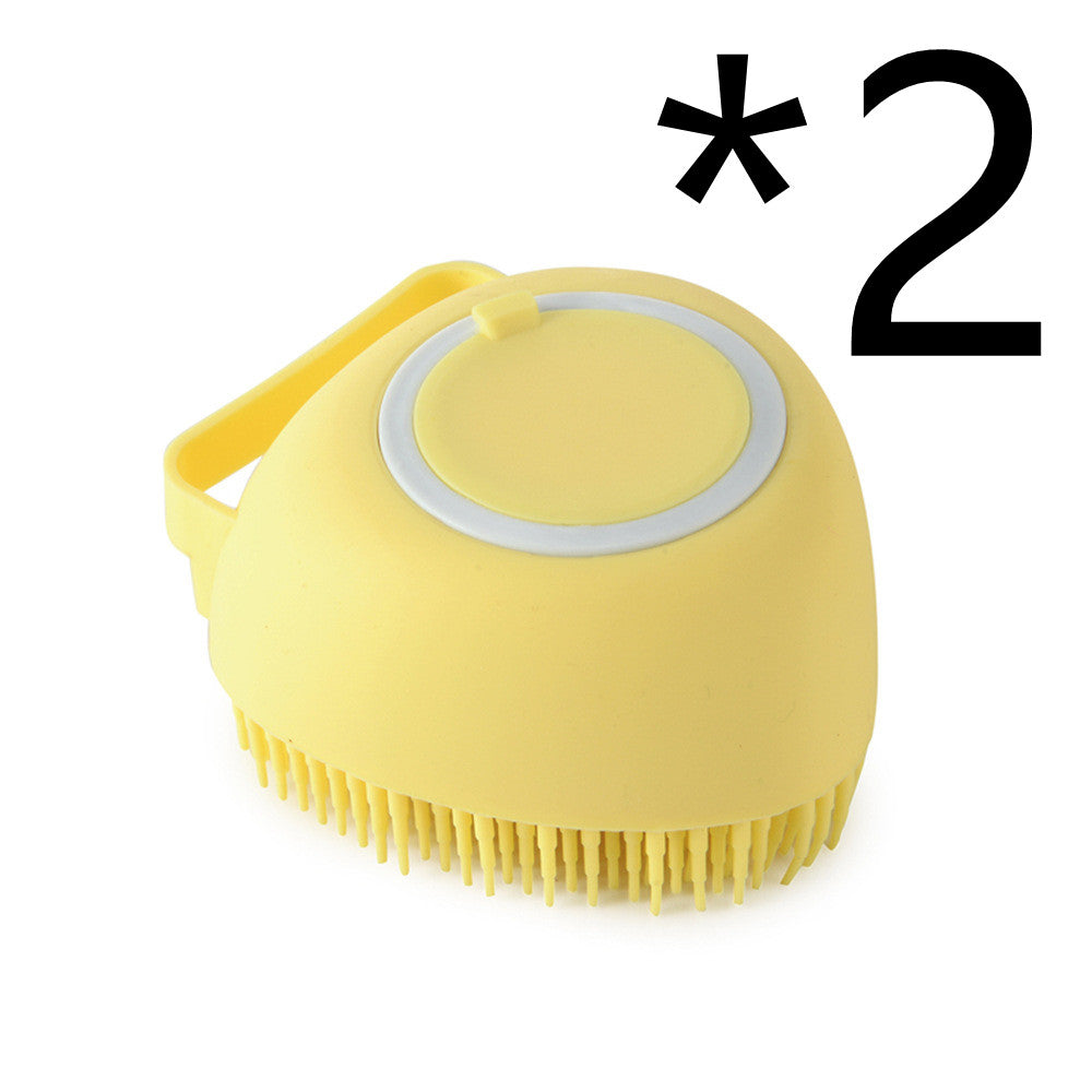 Silicone Dog Bath Massage Cleaning Tool Dog Grooming Supplies