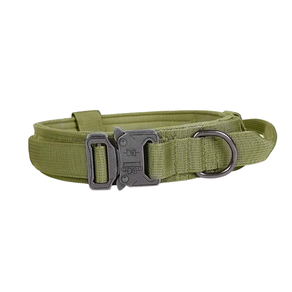 Tactical Dog Collar And Leash Set, Adjustable
