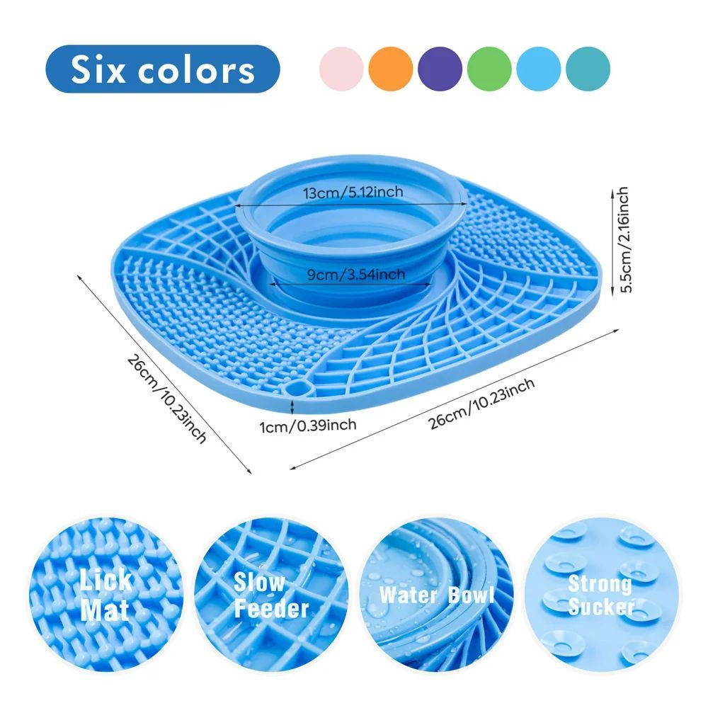 Slow Feeder Bowl Non Slip Puzzle Bowl Anti-Gulping