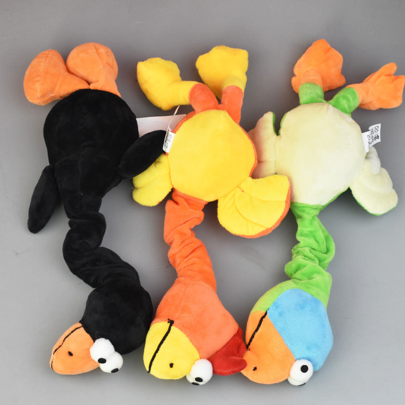 Bite-resistant Dog Plush Toy Sound