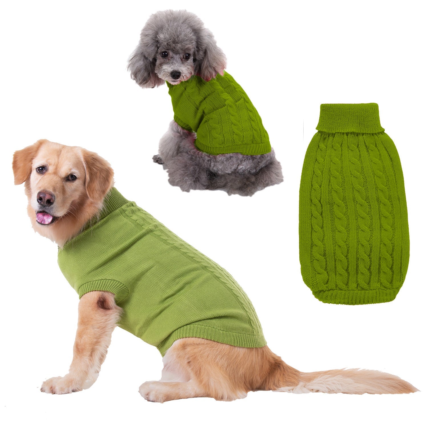 Solid Color Puppy Sweater