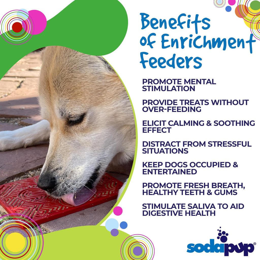 Enrichment Lick Mat for Dogs and Cats