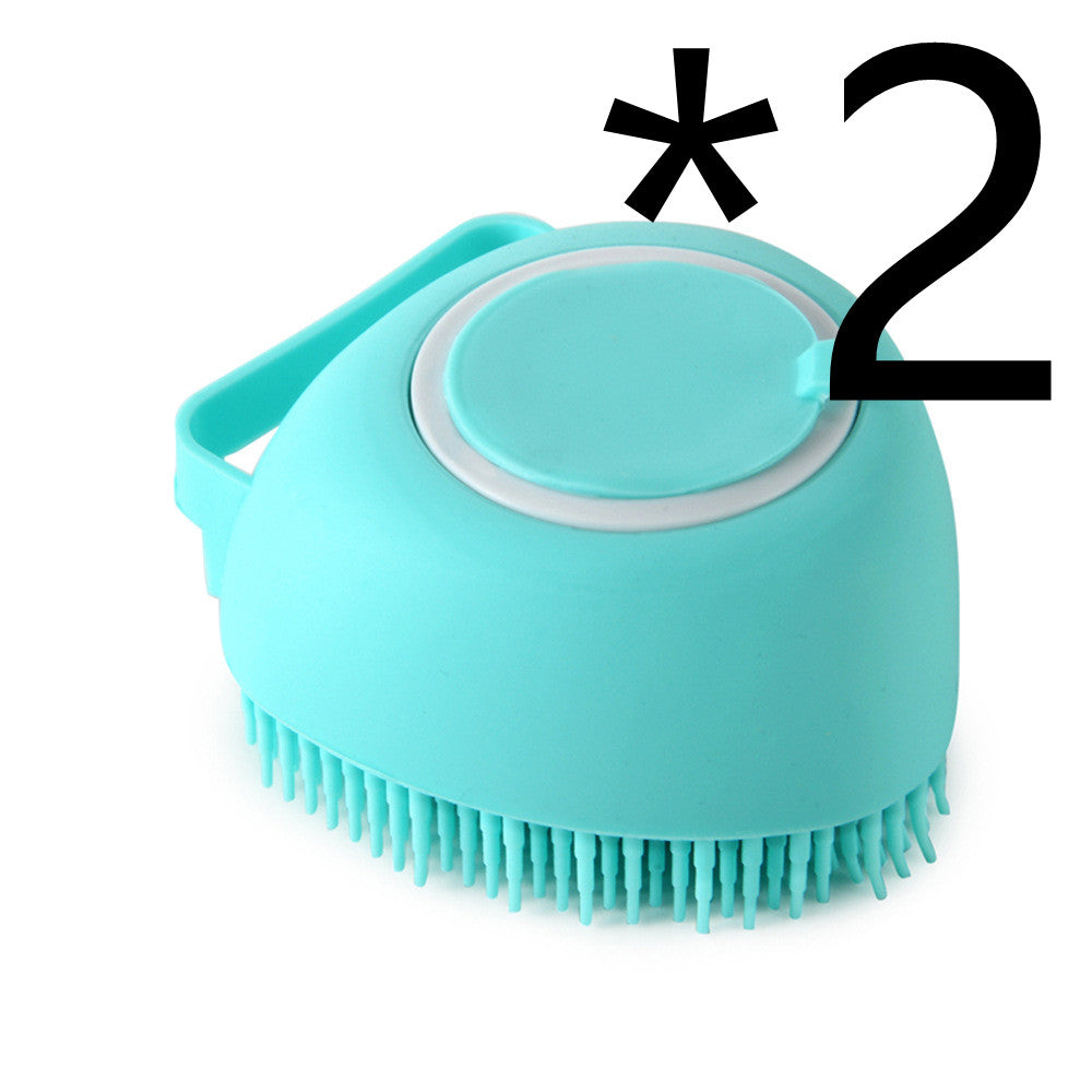 Silicone Dog Bath Massage Cleaning Tool Dog Grooming Supplies