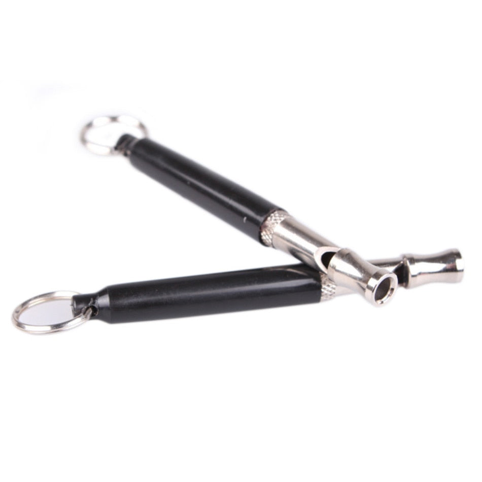 1Pcs Dog Cat Training Obedience Black Whistle Ultrasonic Supersonic Sound Pitch Quiet Trainning Whistles