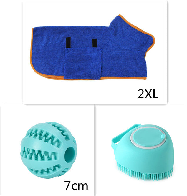 Silicone Dog Bath Massage Cleaning Tool Dog Grooming Supplies
