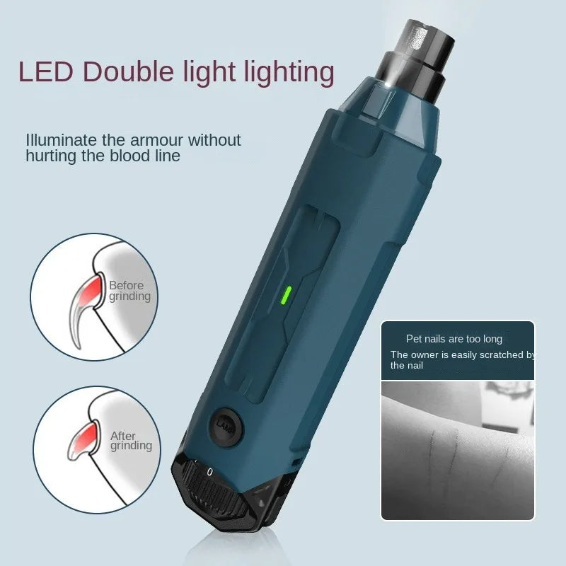 New Electric Nail Clippers, Grinder for Dogs Cats Grooming