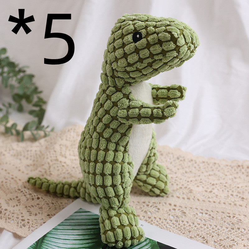 Bite Resistant Plush Sounding Toy Dinosaur