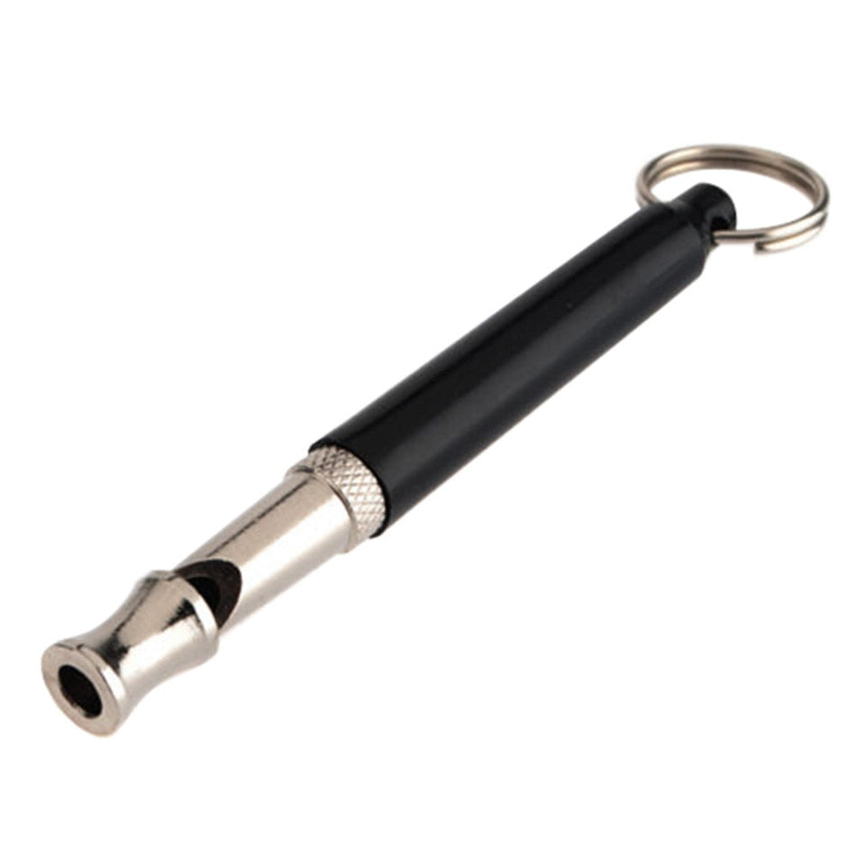 1Pcs Dog Cat Training Obedience Black Whistle Ultrasonic Supersonic Sound Pitch Quiet Trainning Whistles