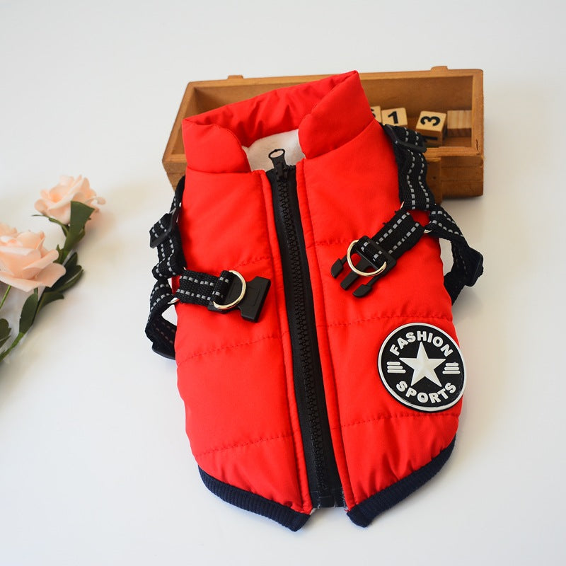 Winter Warm Dog Hooded Coat