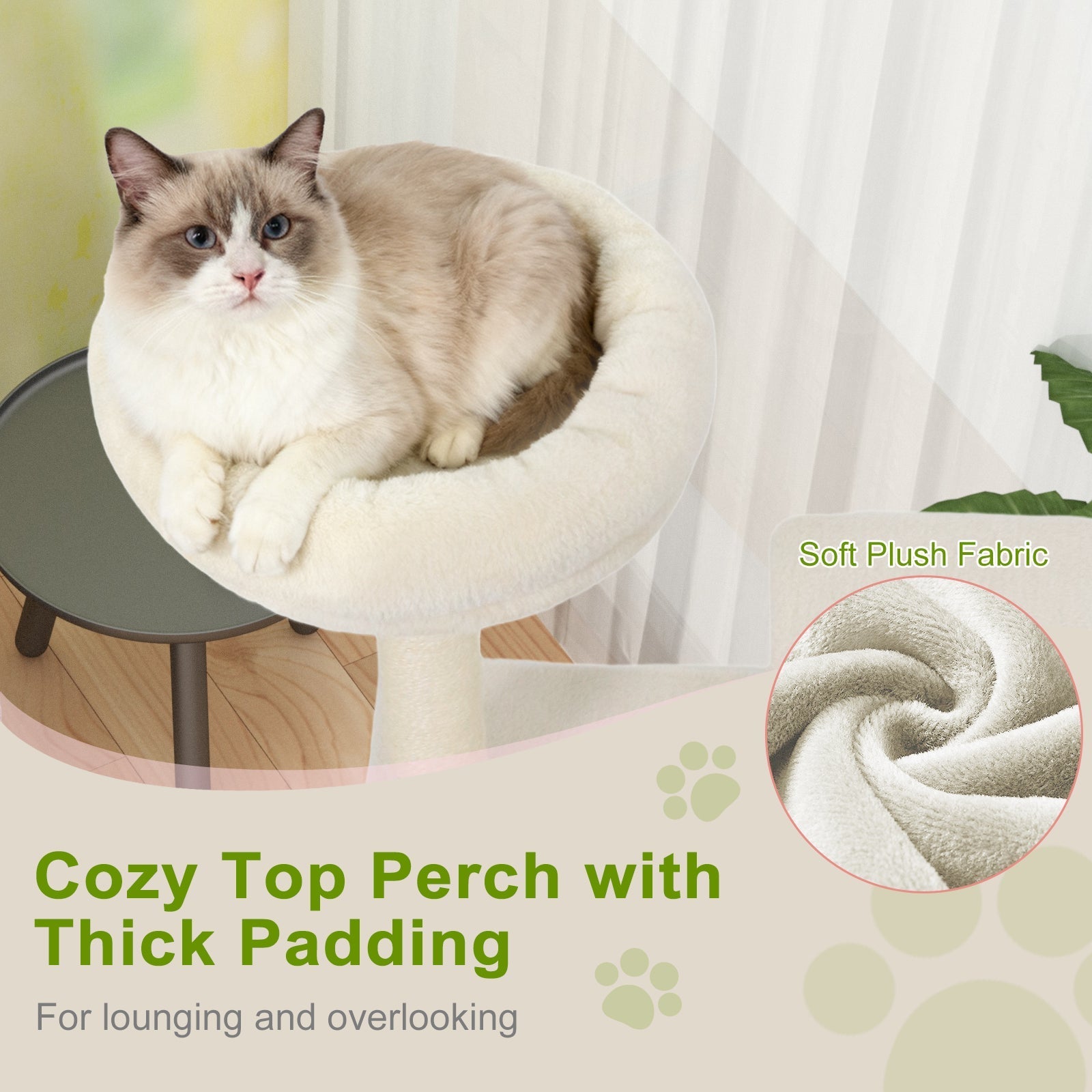 48 Inches Tall Cat Tree Multi-Level
