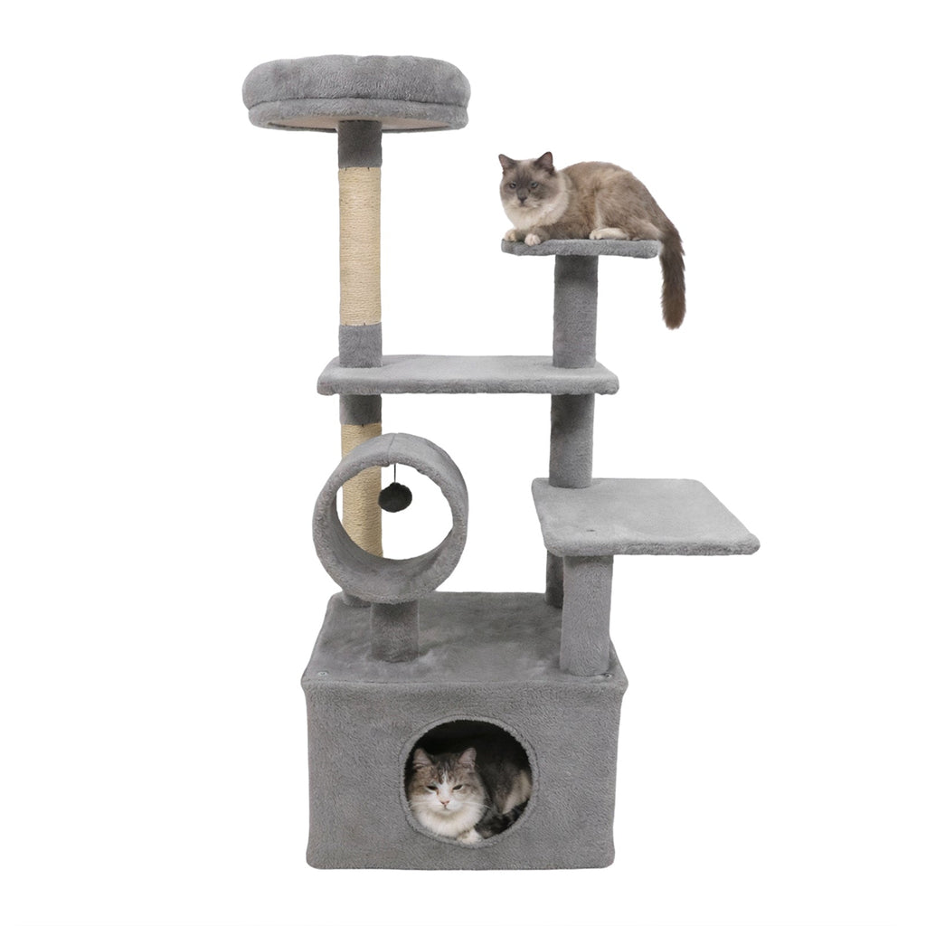 48 Inches Tall Cat Tree Multi-Level