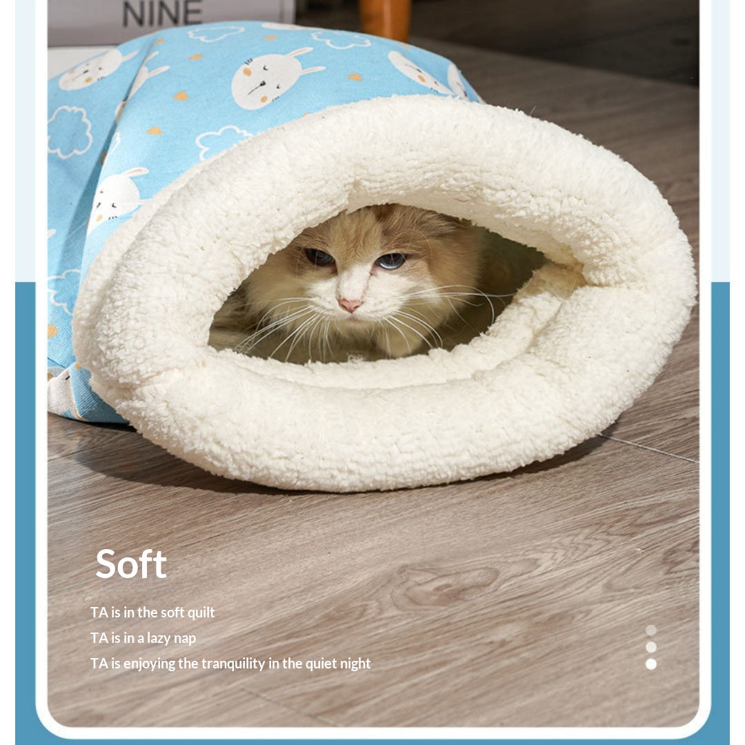 Cat Sleeping Bag For Autumn Winter