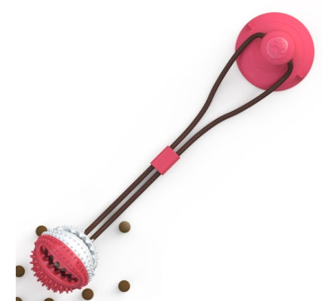 Silicon Suction Cup Tug Interactive Dog Toy