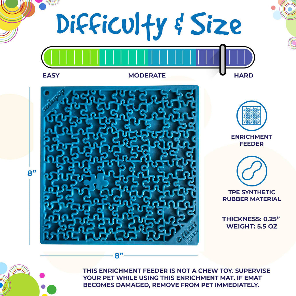Jigsaw Puzzle eMat - Enrichment Lick Mat
