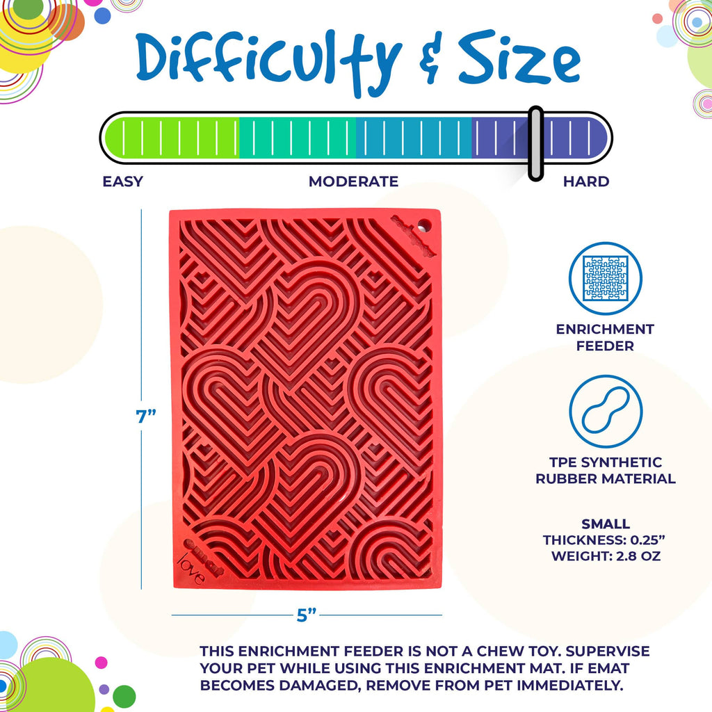 Enrichment Lick Mat for Dogs and Cats