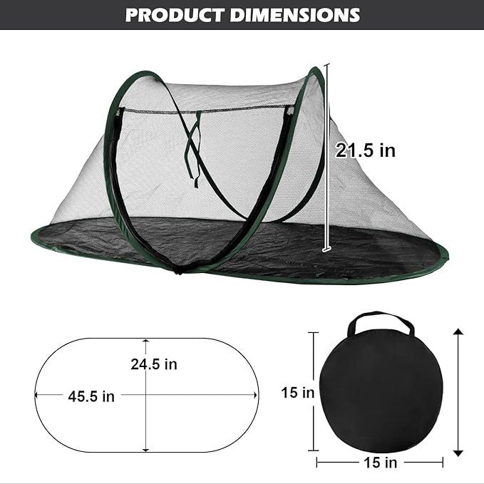 Boat-shaped Pet Tent Portable Foldable