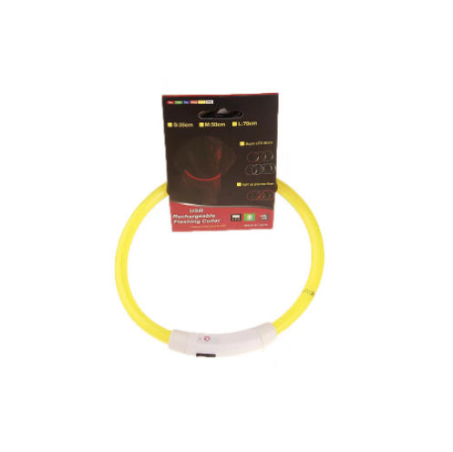 Flashing Collar USB Rechargeable For Night Walking