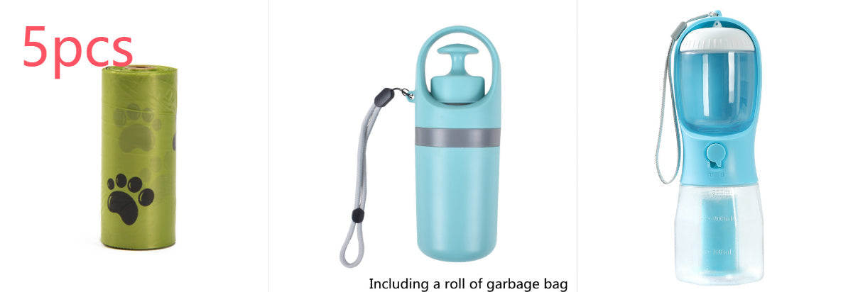 Portable Lightweight Dog Pooper Scooper With Built-in Poop Bag Dispenser