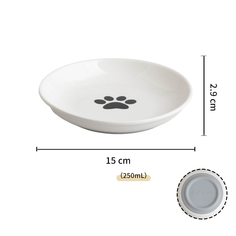 Whisker Friendly Ceramic Cat Food Bowls