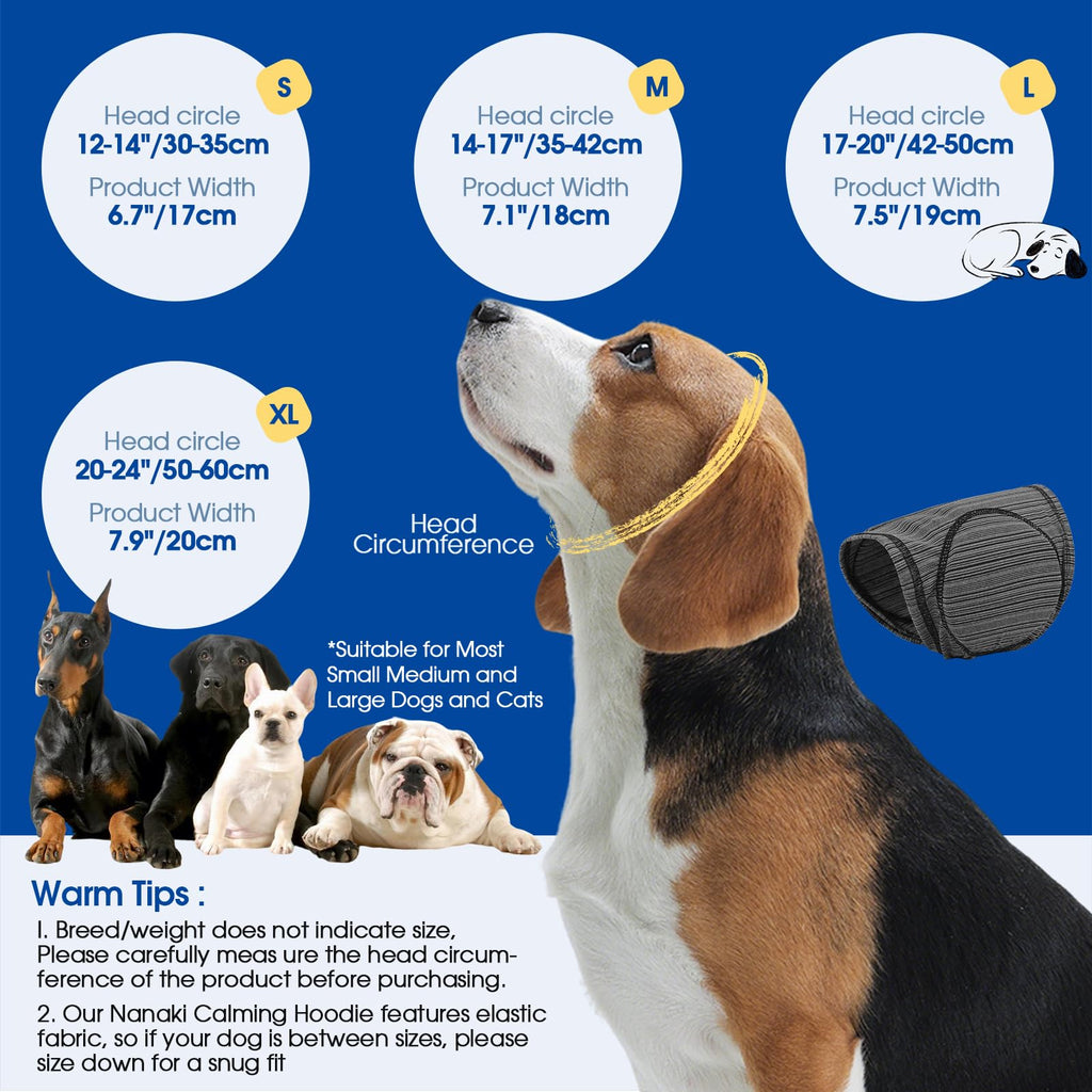Soft Dog Ear Cover For Loud Noises,Thunderstorm&Fireworks