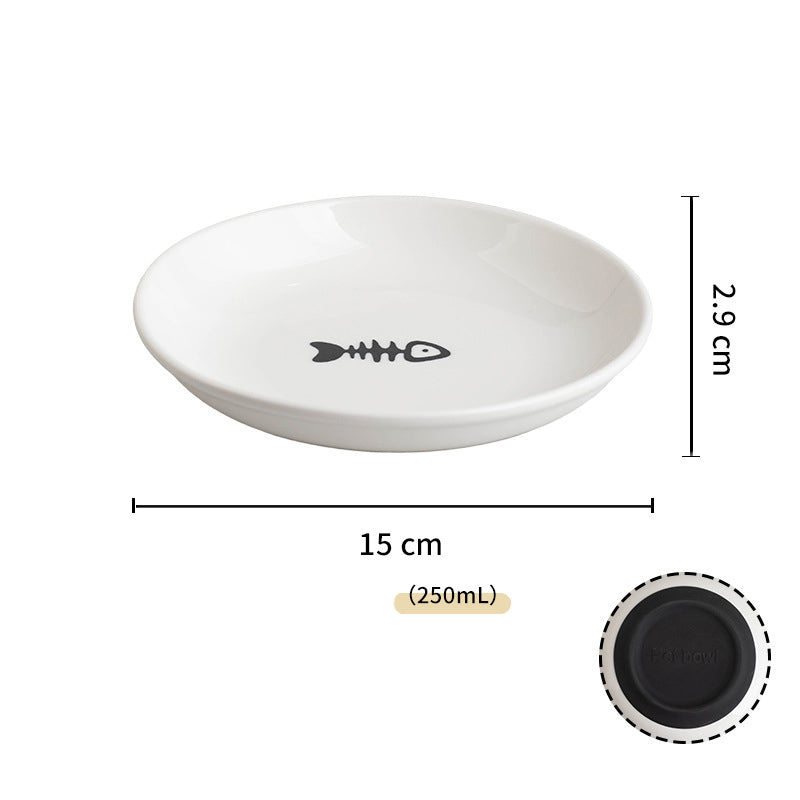 Whisker Friendly Ceramic Cat Food Bowls