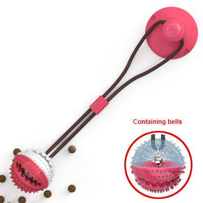 Silicon Suction Cup Tug Interactive Dog Toy