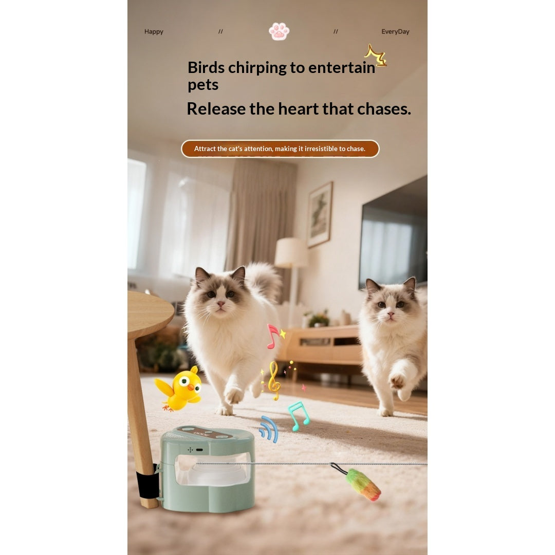 Electric Interactive Cat Toy