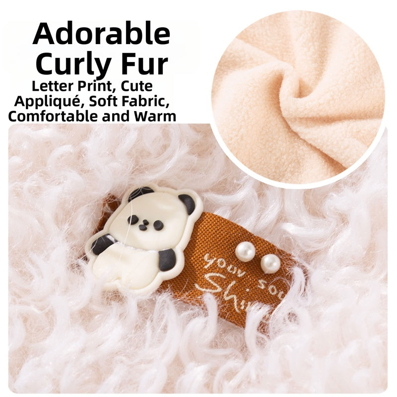 The Fluffy Sheep Wool Pet Vest