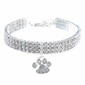 Diamond Pet Collar, Mixed-color Cat And Dog