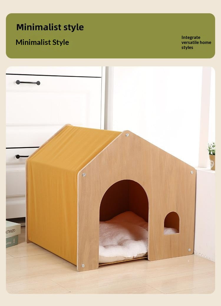 All-season Eco-friendly Solid Wood Pet Furniture