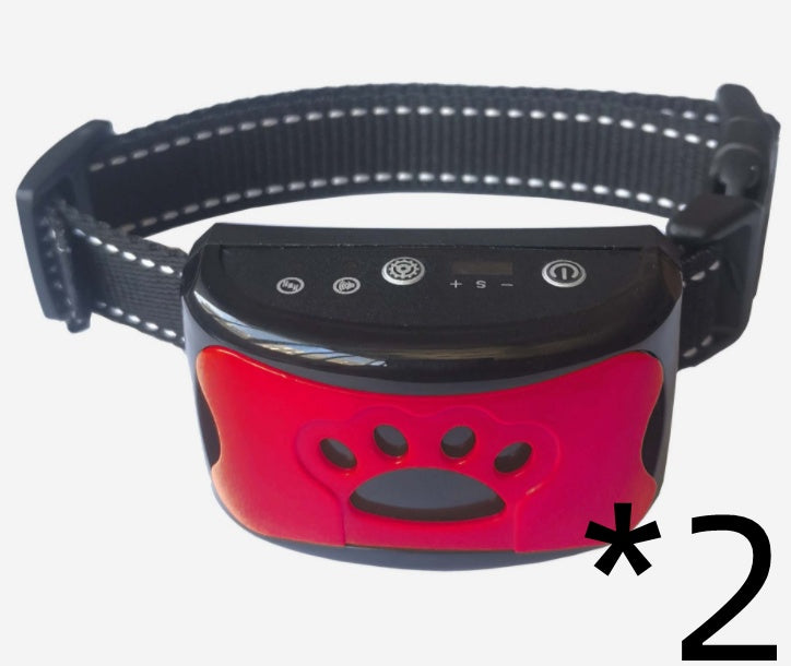 Dog Training Collar Waterproof, Remote Control, Rechargeable, With Shock Vibration Sound