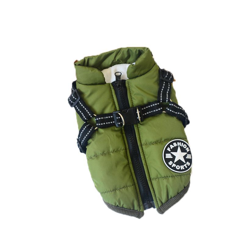 Winter Warm Dog Hooded Coat